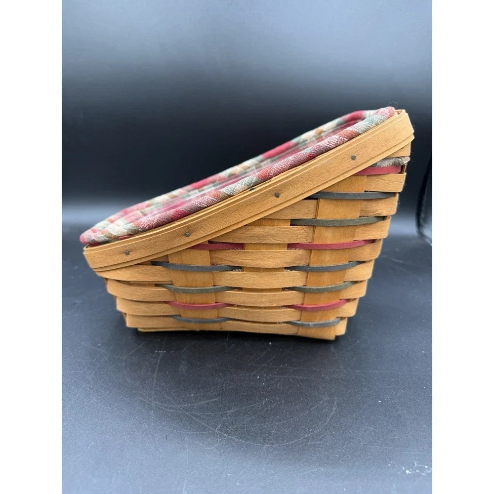 Longaberger 1998 Woven Traditions Sm Vegetable Basket Combo 🥕 Liner & Protector